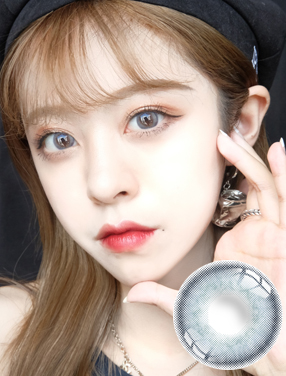 艾樂視年拋美瞳1片瓶裝-渡嶼藍