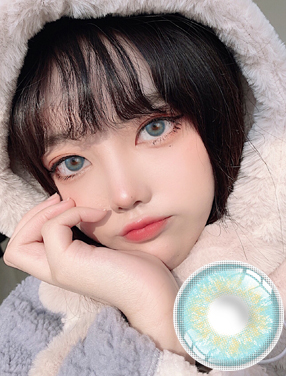 艾樂視美瞳年拋1片-俄羅斯女孩藍