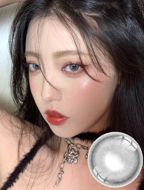 艾樂視美瞳年拋1片裝-LONDON灰