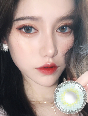 艾樂視年拋美瞳1片瓶裝-暮澈藍