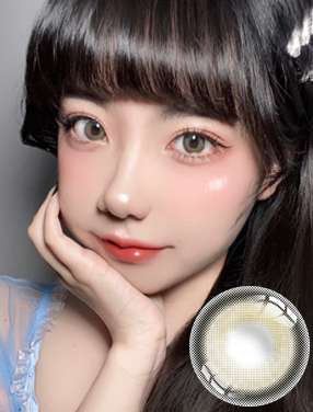 艾樂視美瞳年拋1片-奶包灰