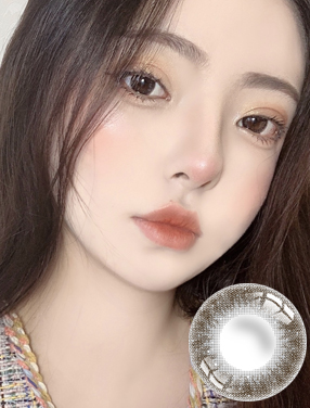 艾樂視年拋美瞳1片瓶裝-星閃黑