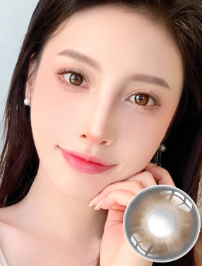 韓國進口Color Baby錦鯉年拋美瞳1片-石原棕