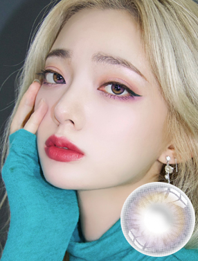 Color Baby美瞳日拋10片-心墻粉紫